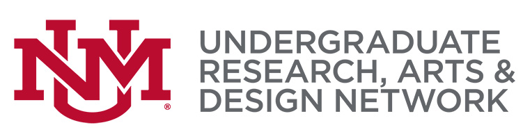 UNM Undergraduate Research, Arts and Design Network Logo